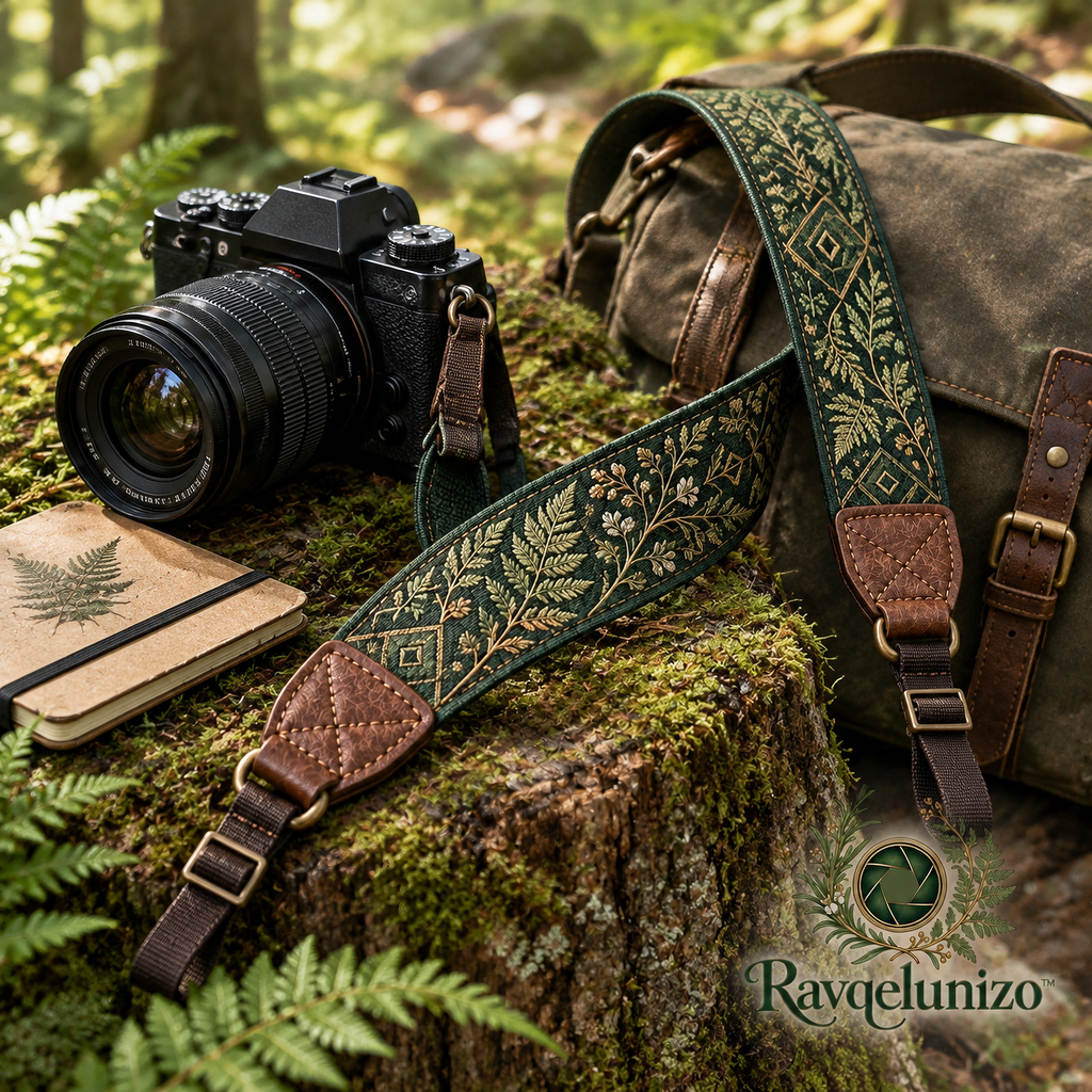 Verdant Botanical Camera Strap — view 2