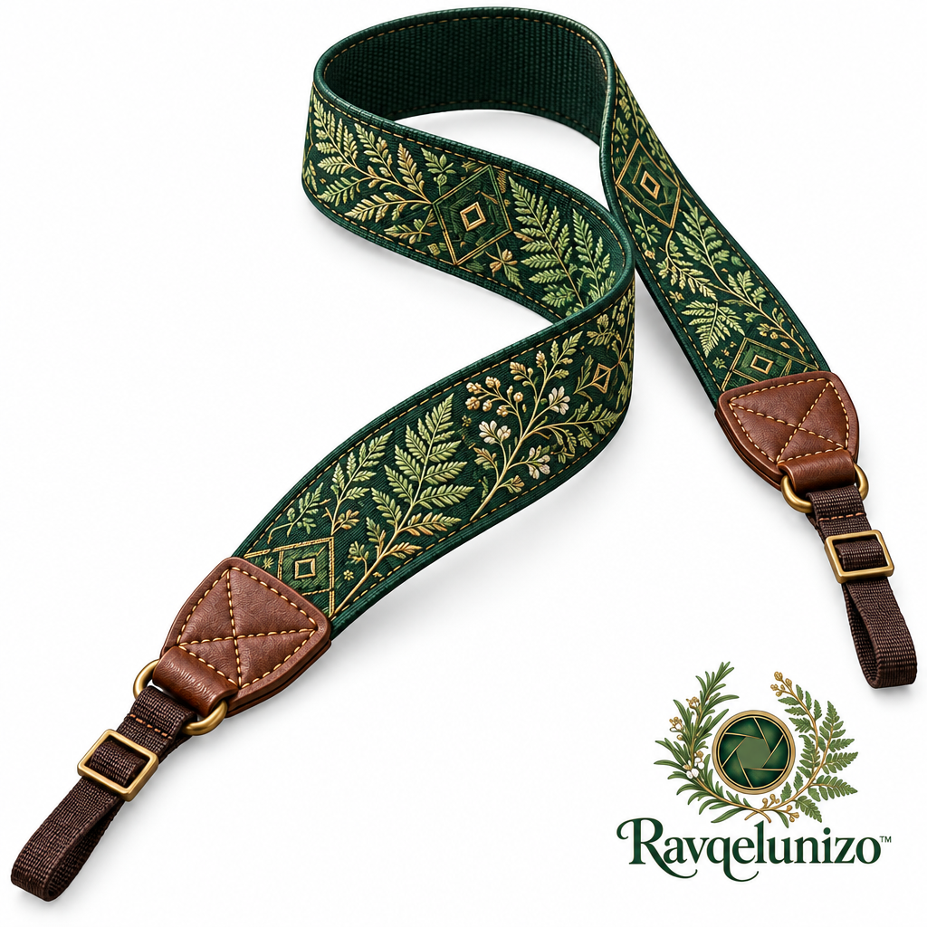 Verdant Botanical Camera Strap — view 4