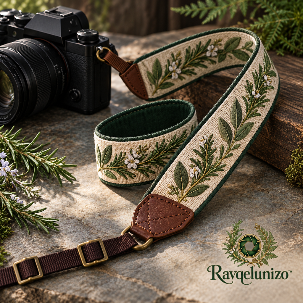 Meadow Pattern Camera Strap — view 1