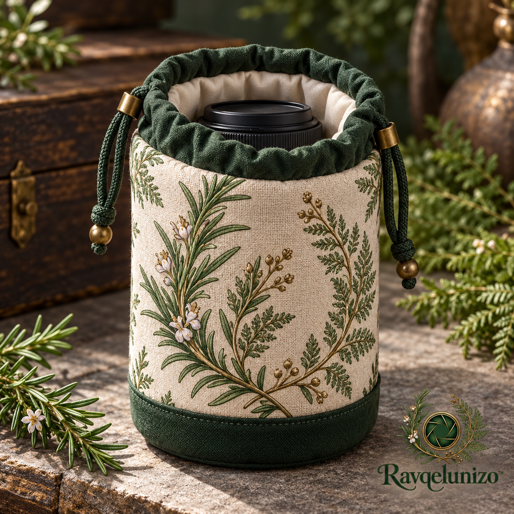 Botanical Lens Drawstring Pouch — view 1