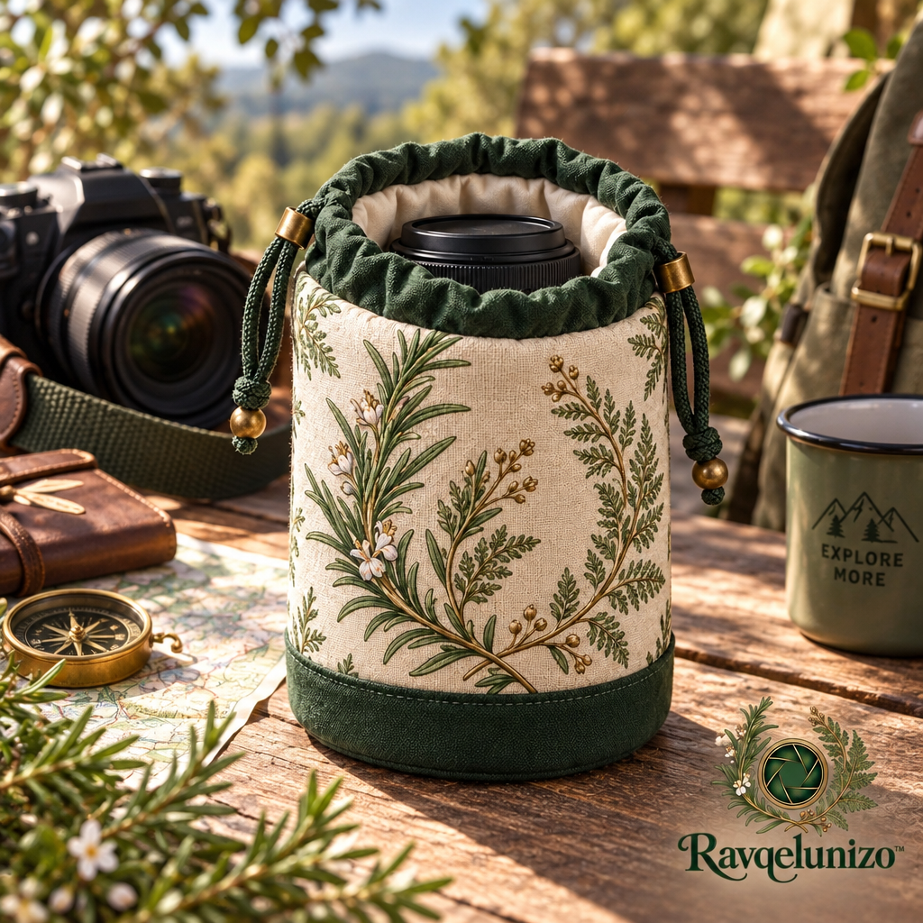 Botanical Lens Drawstring Pouch — view 2