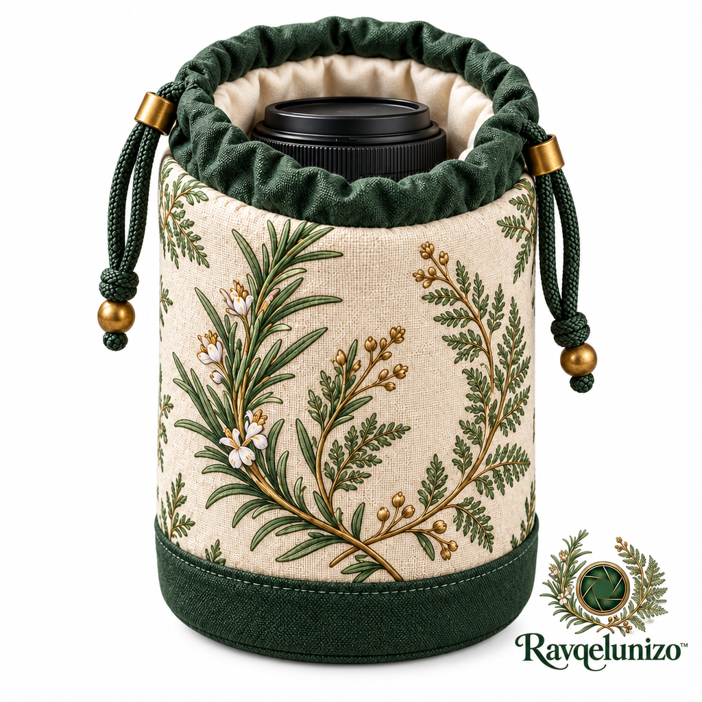 Botanical Lens Drawstring Pouch — view 4